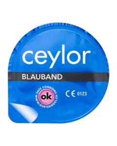 Ceylor bande bleue préservatif a réserv (n)