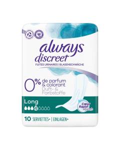 Always discreet incontinence 0%