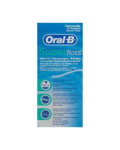 Oral b super floss soie dentaire
