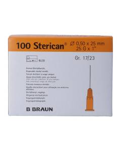 Sterican aigui dent 25g 0.5x25mm orange 100 pce