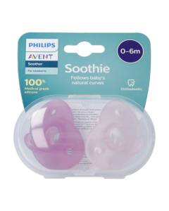 Avent philips curved soothie inclus stericase