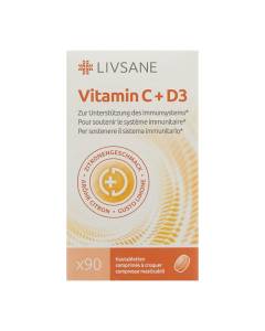 Livsane Vitamin C + D3 Kautabletten