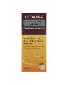 Betadina (tm), solution désinfectante