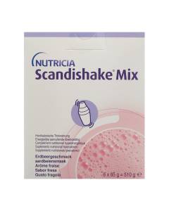 Scandishake mix pdr fraise 6