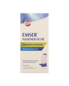 EMSER Nasendusche + 4 Btl Nasenspülsalz