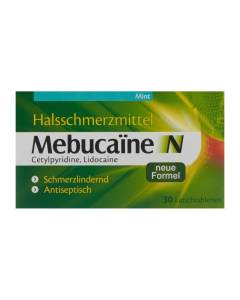 Mebucaïne n, comprimés à sucer (nouvelle formule)
