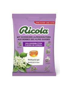 RICOLA Holunderblüten Bonbons oZ m Stevia