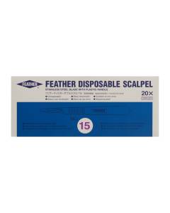 Feather scalpel 1x no 15 20 pce