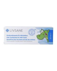 Livsane dentifrice pour les dents de lait des enfants