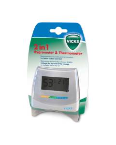 Vicks 2in1 hygrometer & thermometer v70emea