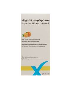 Magnésium axapharm 375 mg à l’arôme d’orange