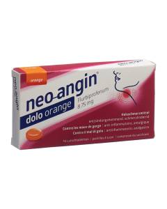 Neo-angin (r) dolo orange, comprimés à sucer