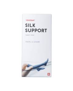 Venosan silk a-d support socks l black