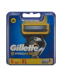 Gillette proshield protection de la peau système de lames