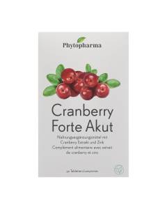 PHYTOPHARMA Cranberry Forte Akut Tabl