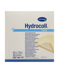 Hydrocoll thin pans hydrocolloide 7.5x7.5cm