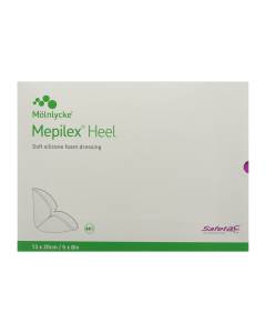 Mepilex heel pans hydrocell 13x20cm silicon