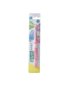 Gum baby brosse à dents 0-2 ans bleu clair