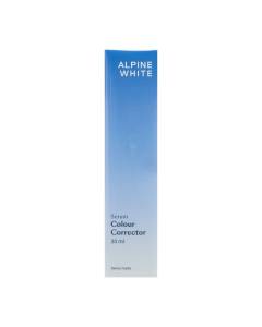Alpine white colour corrector serum