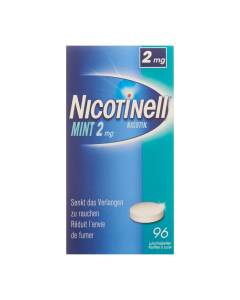 Nicotinell Mint 1 mg/2 mg, Lutschtablette