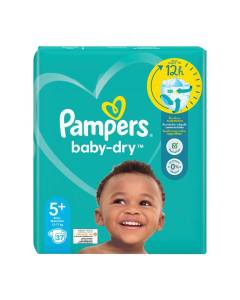 PAMPERS Baby Dry Gr5+ 12-17kg Jun Pl Sparpa