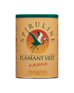 Spiruline flamant vert+acerola cpr 500 mg