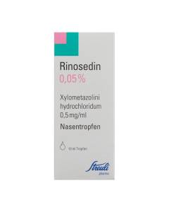 Rinosedin 0,05%/0,1%, gouttes nasales