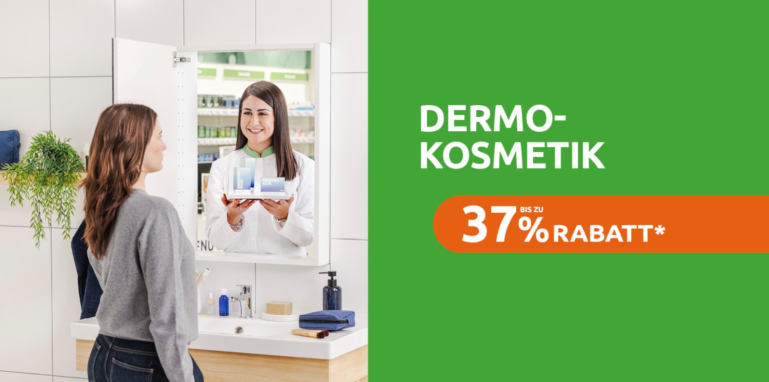 Bis zu 37%* Rabatt auf Dermokosmetik